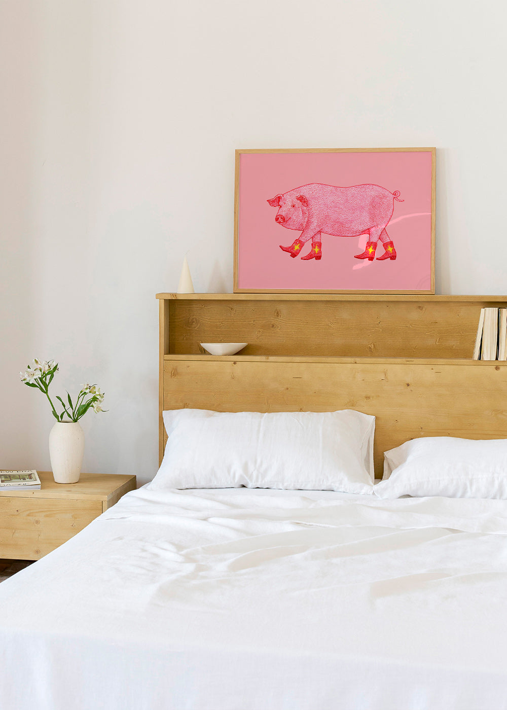 Varken Cowgirl Illustratie – Product2