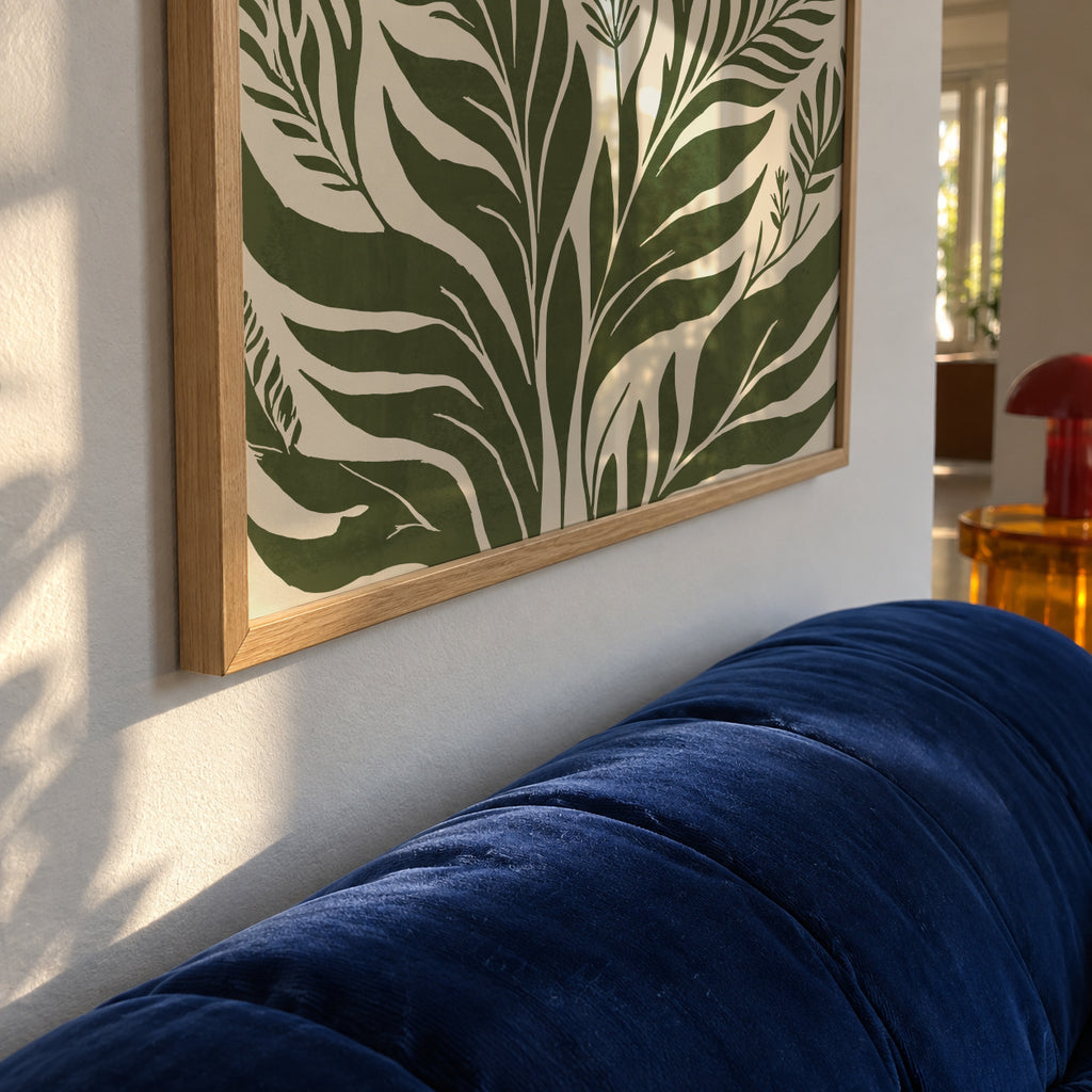 Botanical Bliss - Framed poster detail