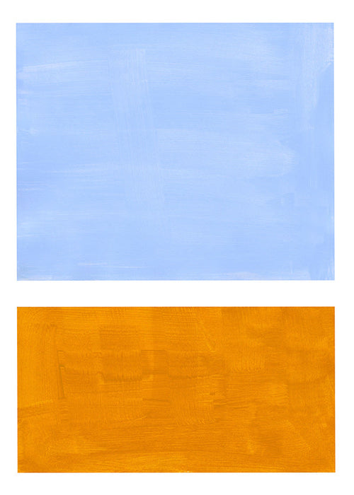 Abstract kunst met kleurvlakken