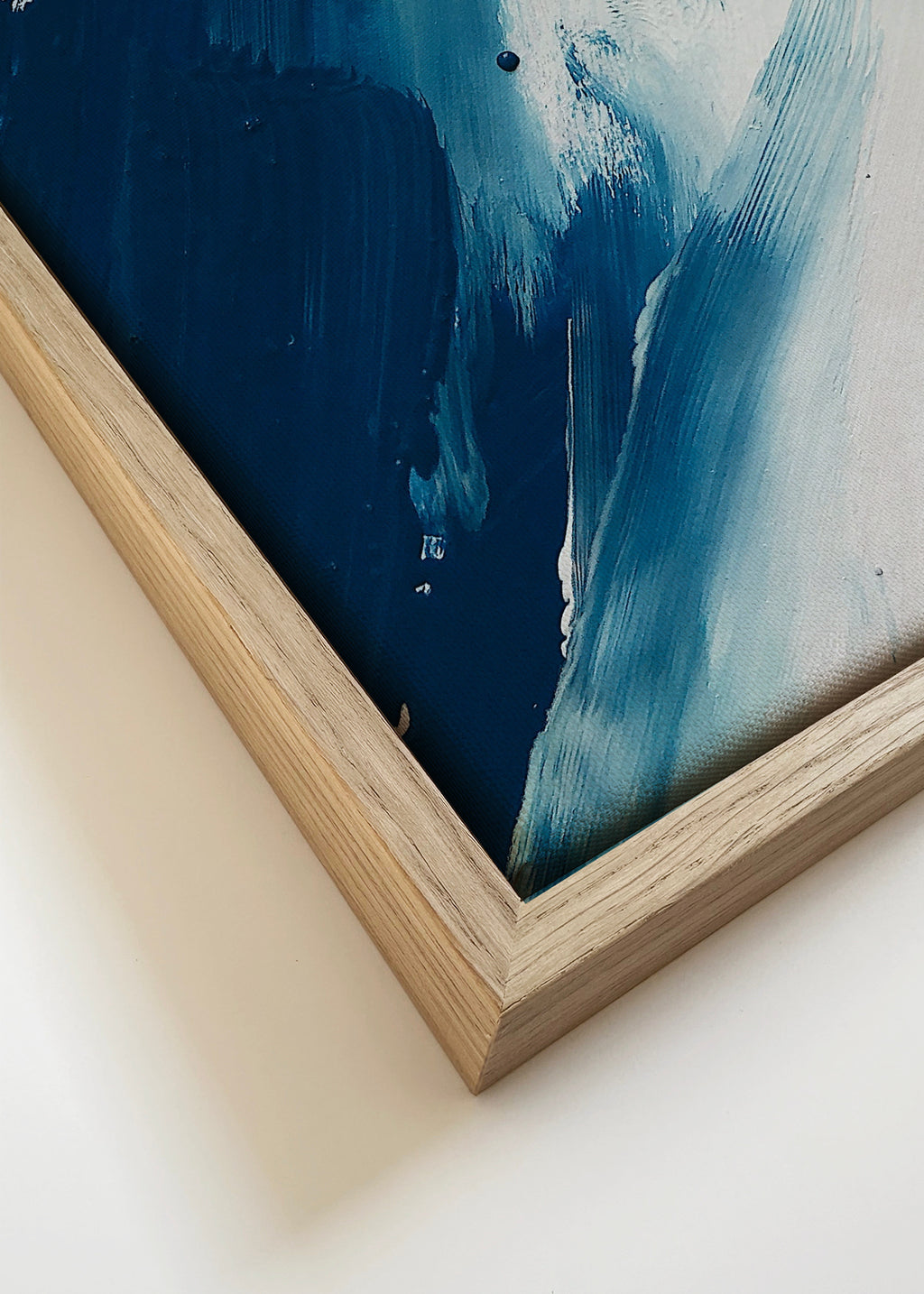 Abstract 48 - Framed canvas detail