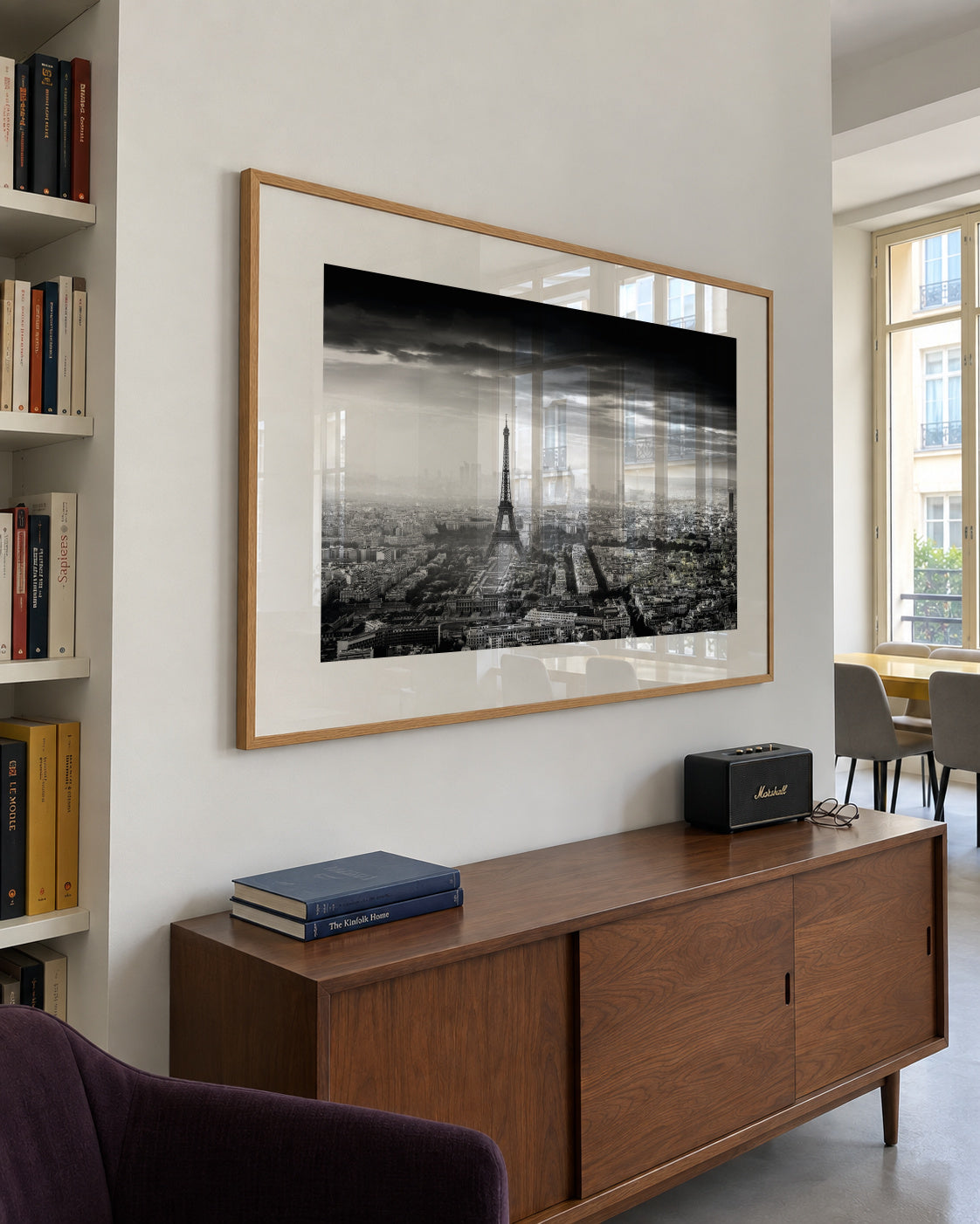 Paris - Framed poster in an interior