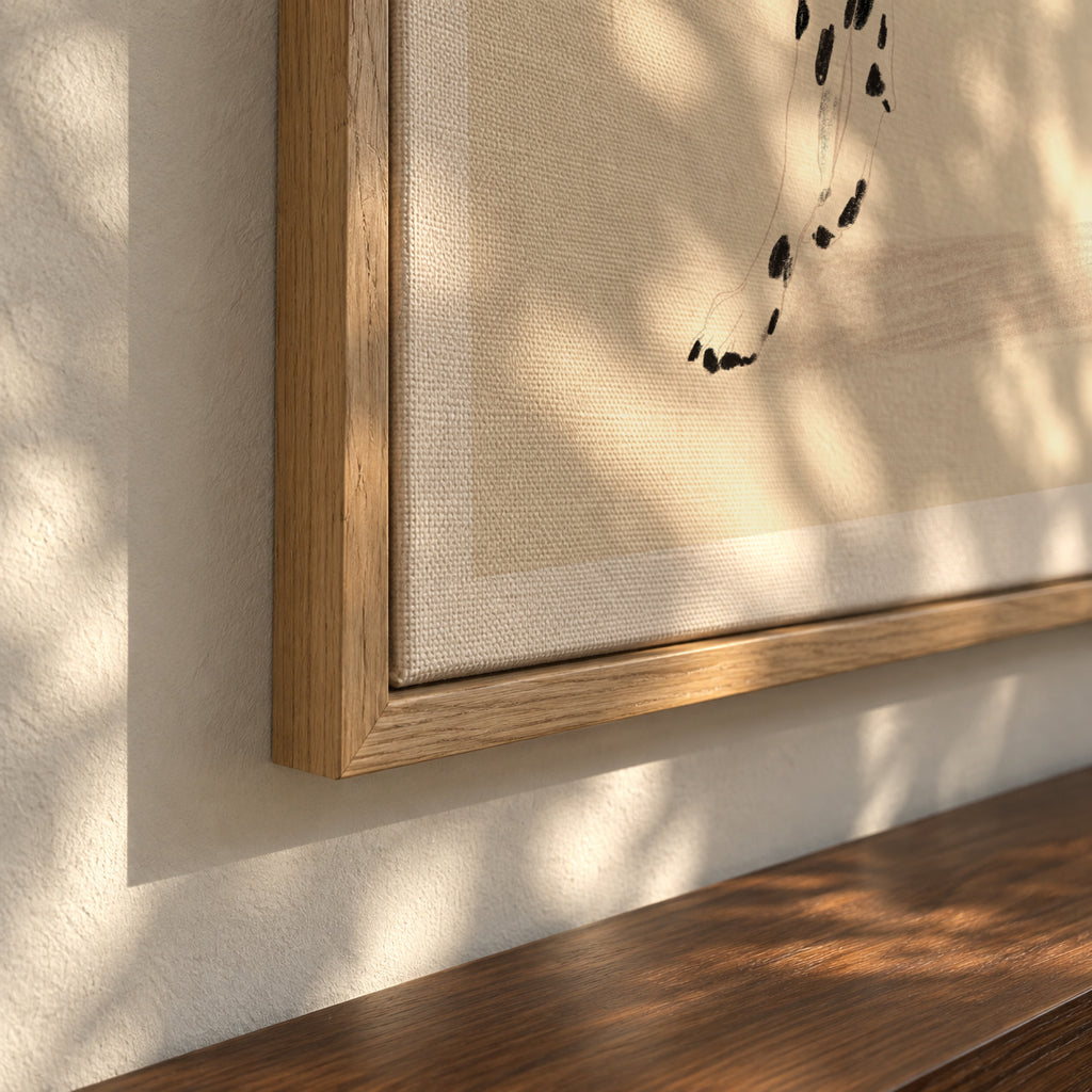 Pandc Dalmation - Framed canvas detail