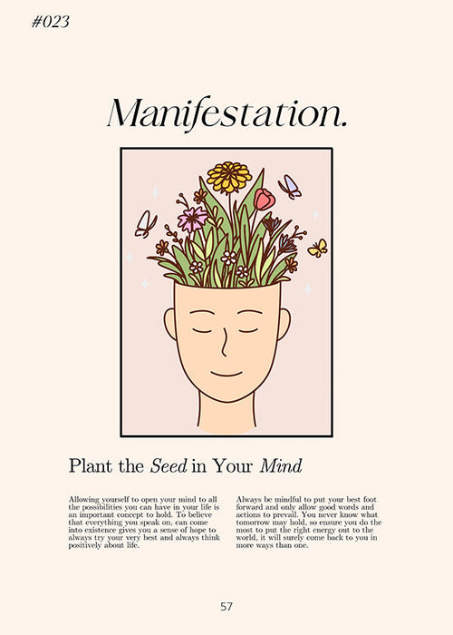 Illustratie hoofd met planten
