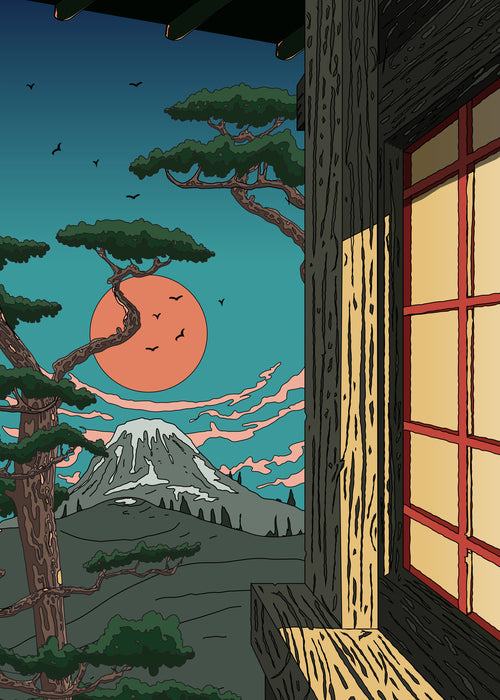 Sunset Over Serenity - Unframed art print