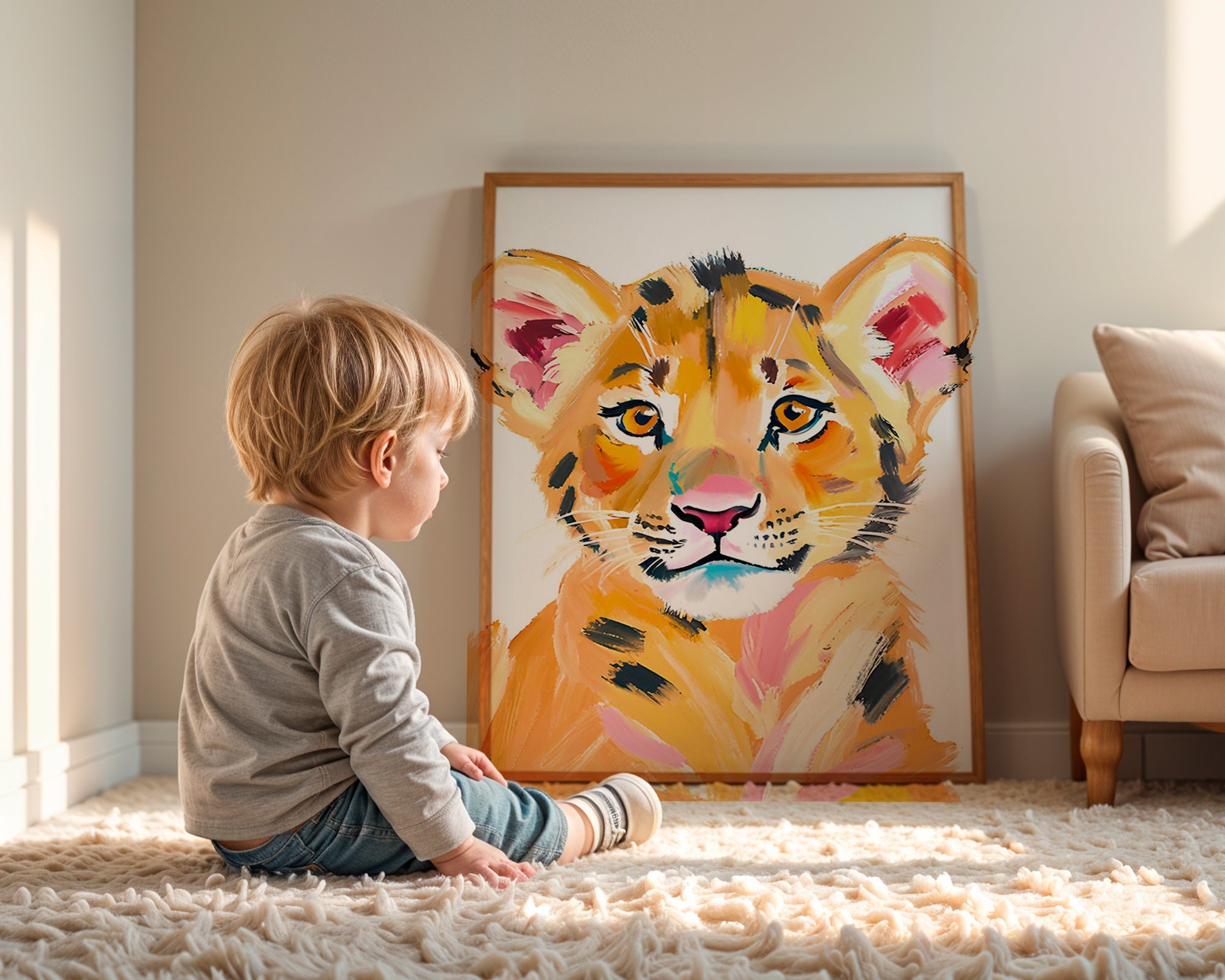 Artwork tijgerwelp illustratie – Product1