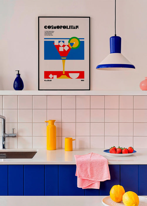 Keuken kunst Cosmopolitan geometrisch – Product1