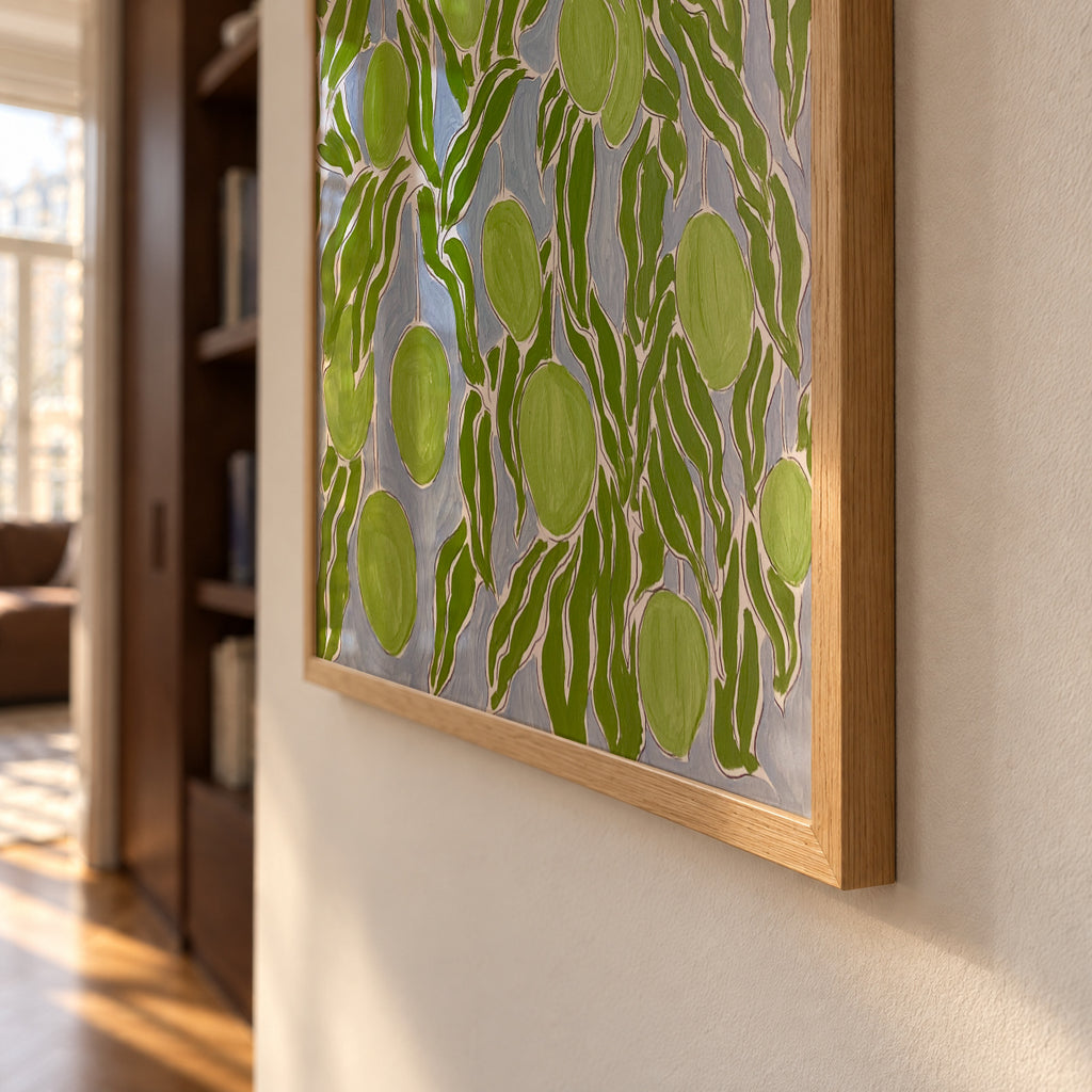 Raw Mango - Framed poster detail