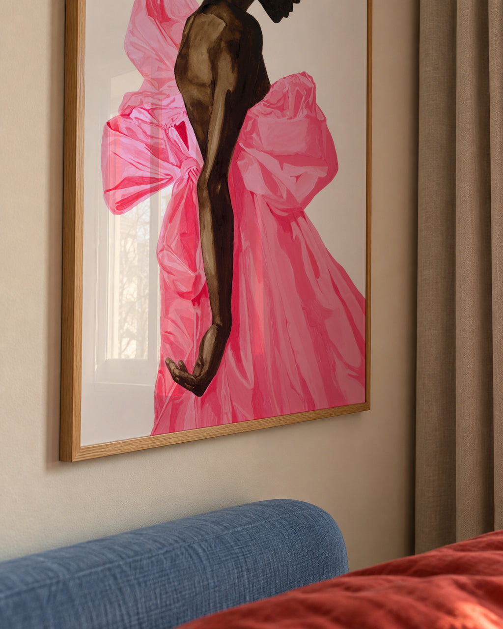 Bloom - Framed poster detail