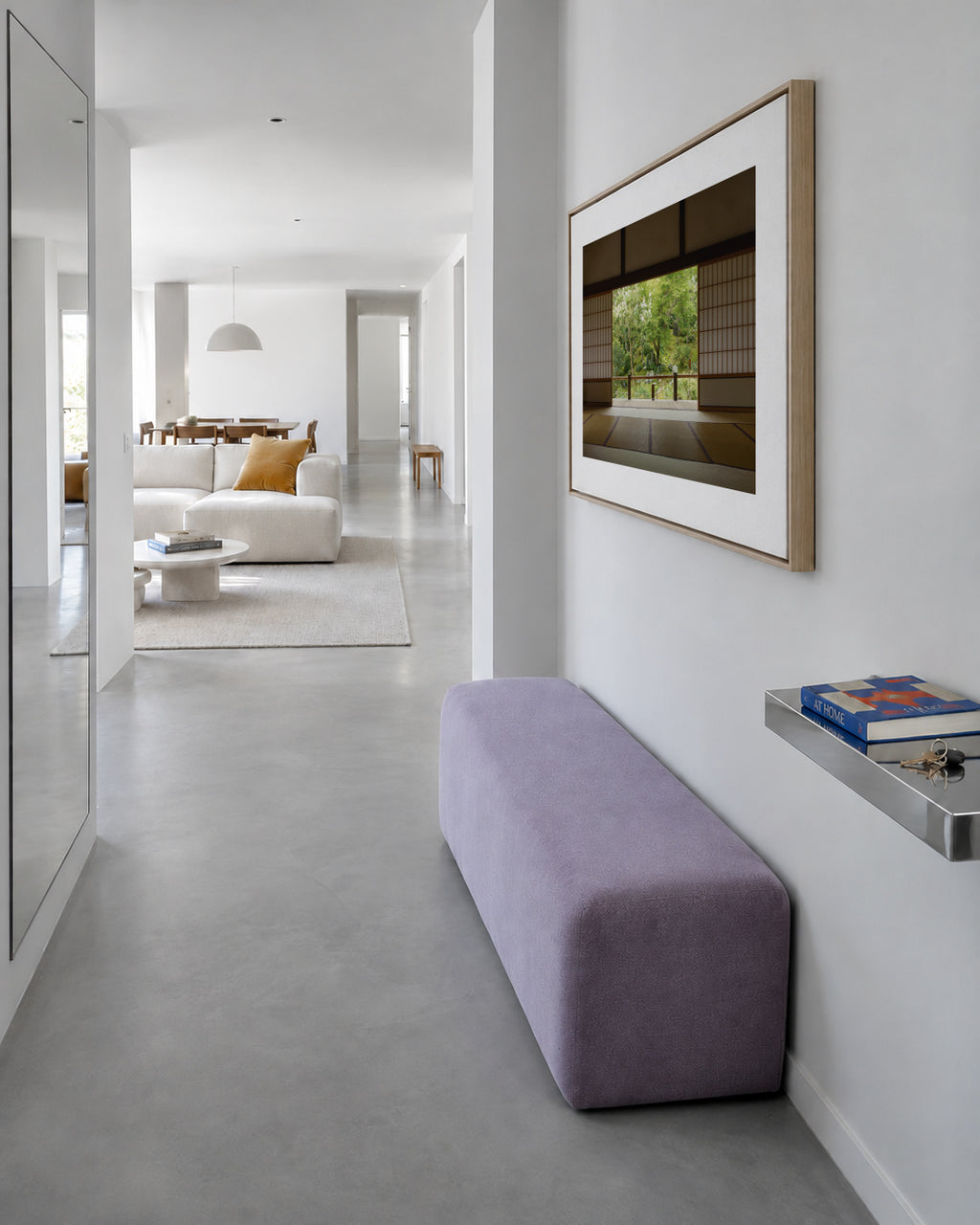 Zen Zone - Framed canvas in an interior