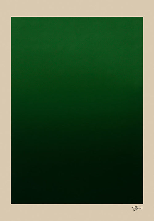 Abstract groen verloop kunstwerk