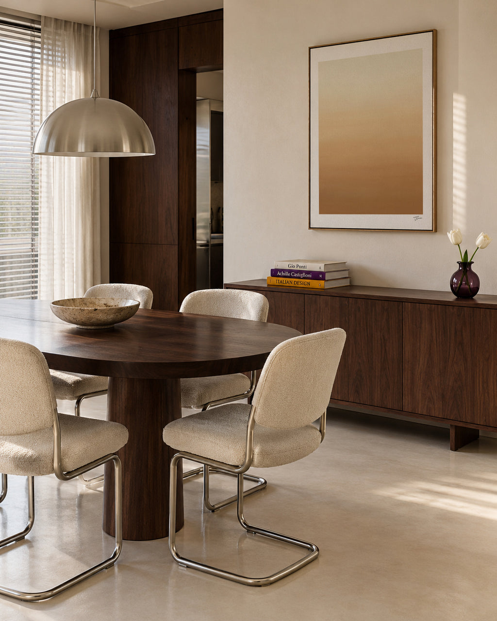 Desert Sand - Framed canvas in an interior