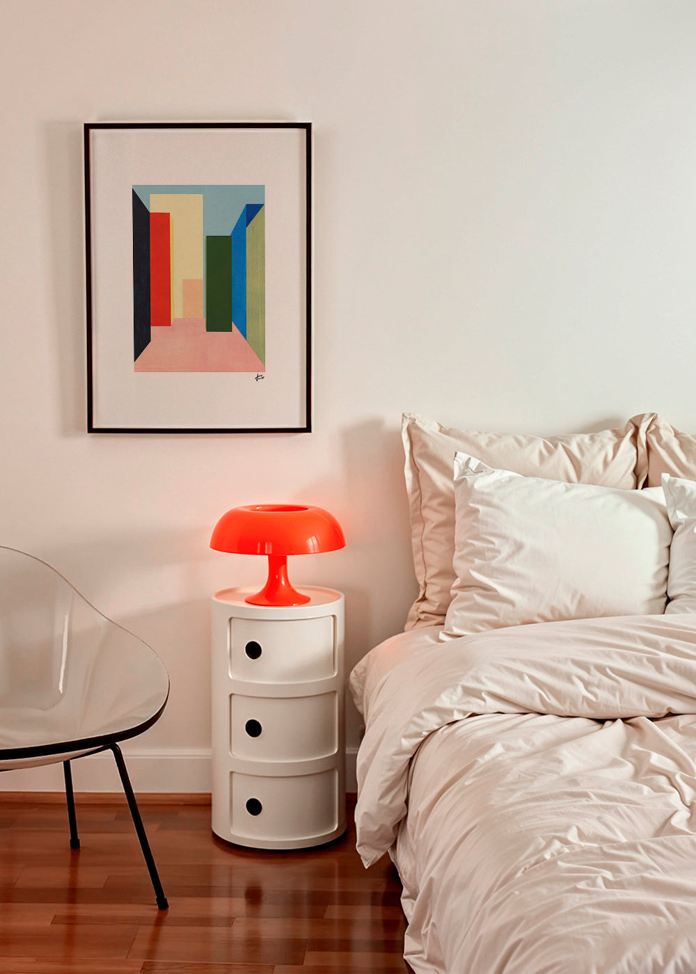 Geometrische poster kleurblok gang – Product2