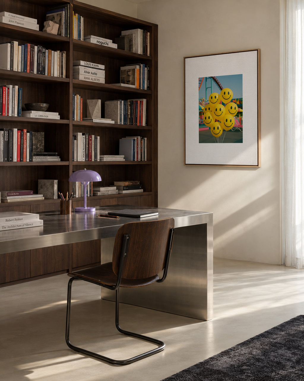Smile Season - Framed canvas in an interior