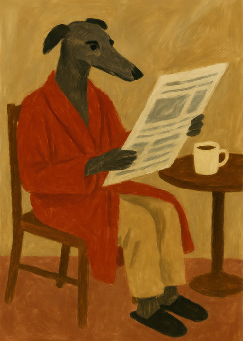 Morning News - Unframed art print