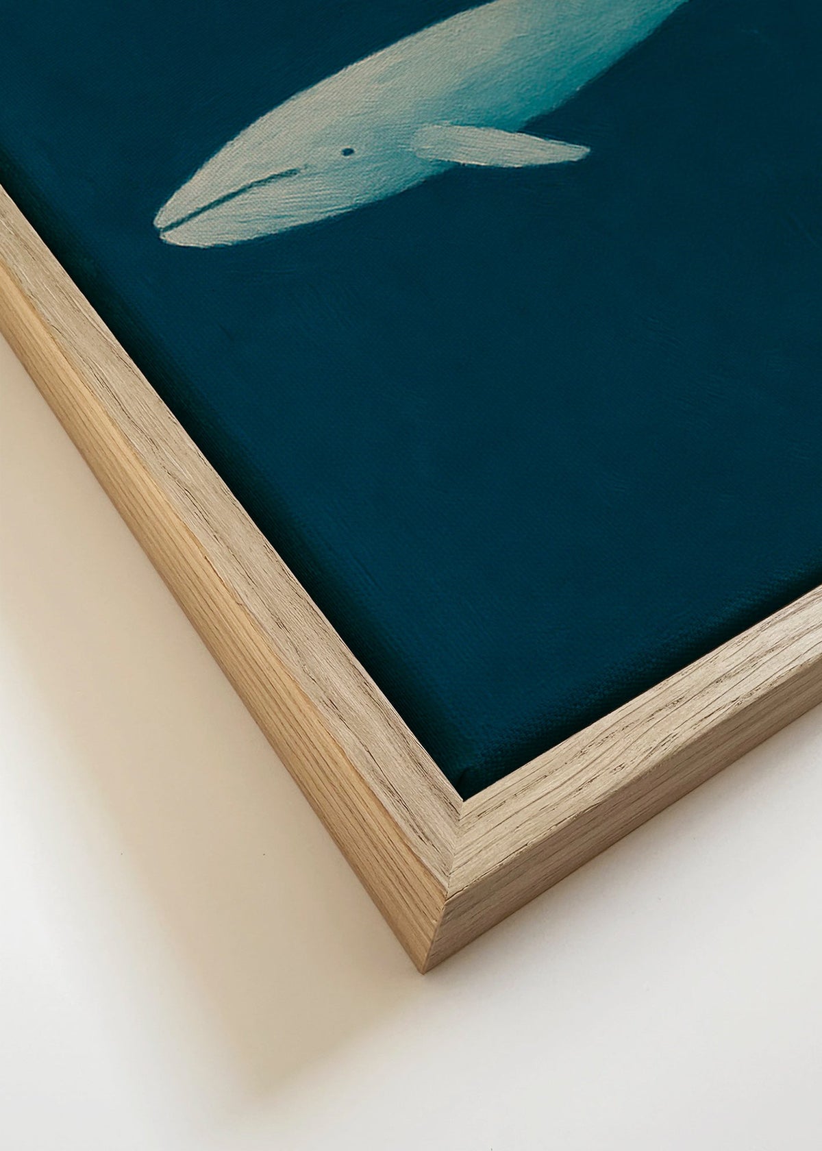 Kunstwerk diepzee walvis – Canvas detail