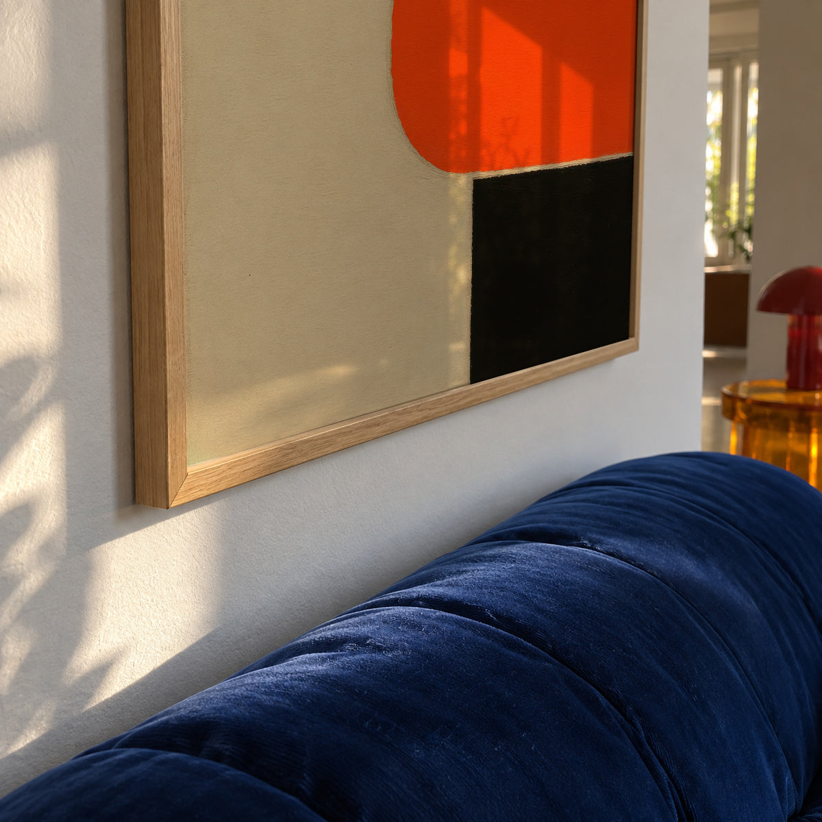 Solar Edge I - Framed poster detail