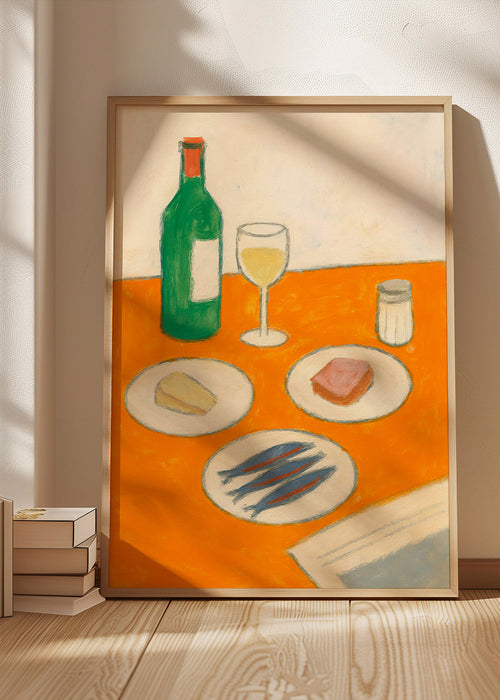 Keuken kunst stilleven met sardines – Product1