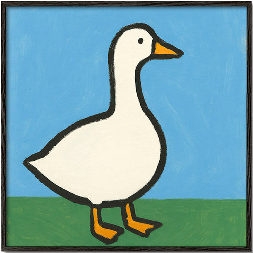 Gans illustratie – Black Frame