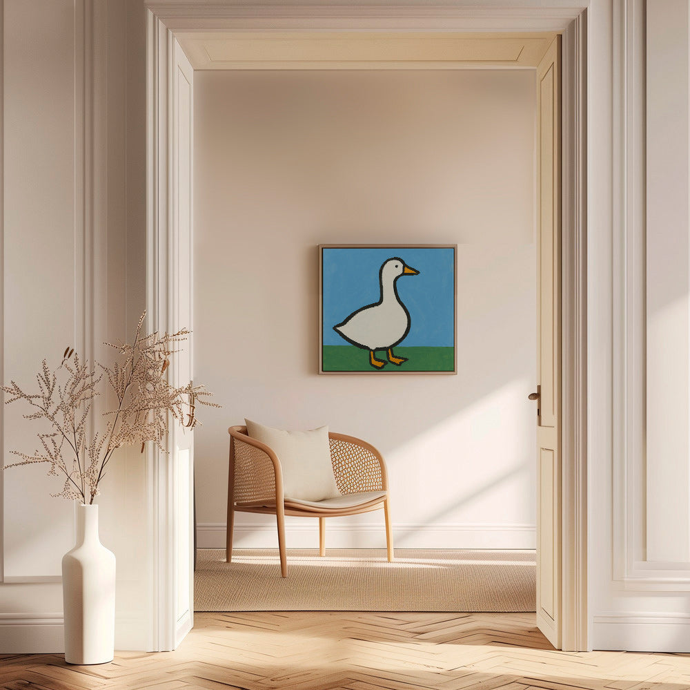 Gans illustratie – Canvas2