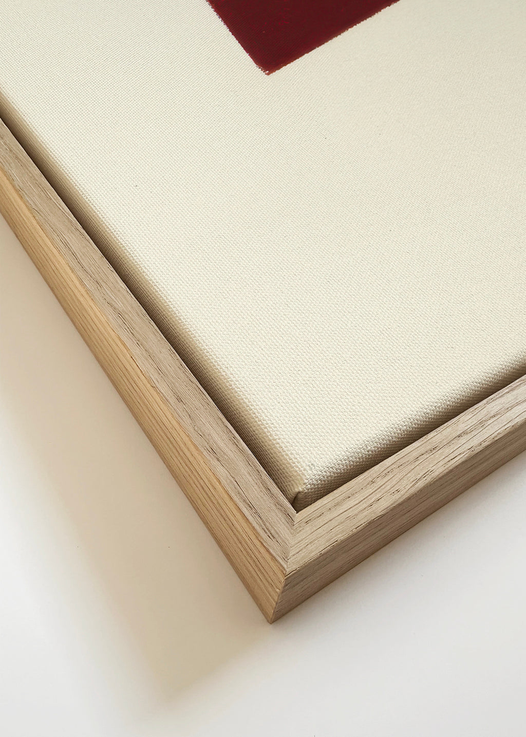 Table Arrangement - Framed canvas detail