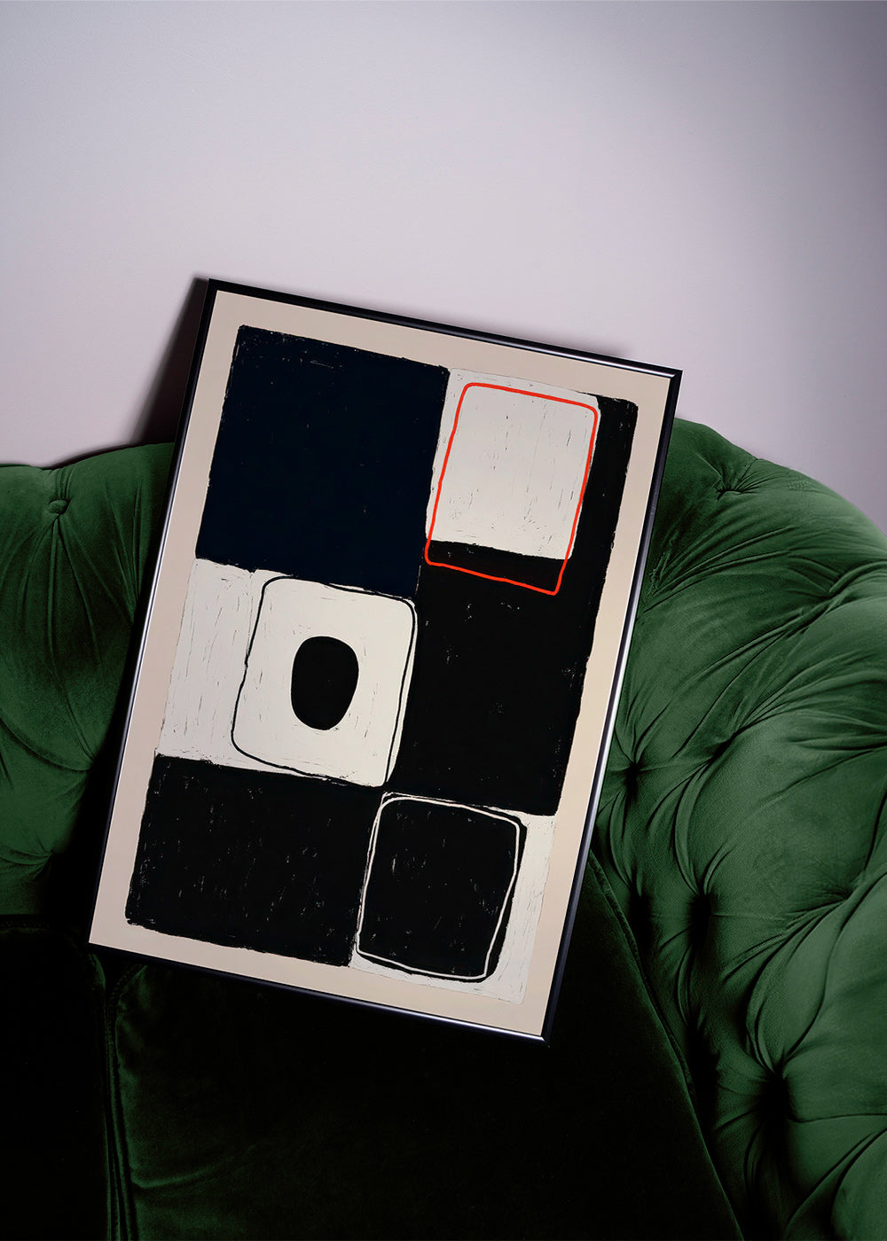 Geometrische kunst met gestapelde blokken – Product2
