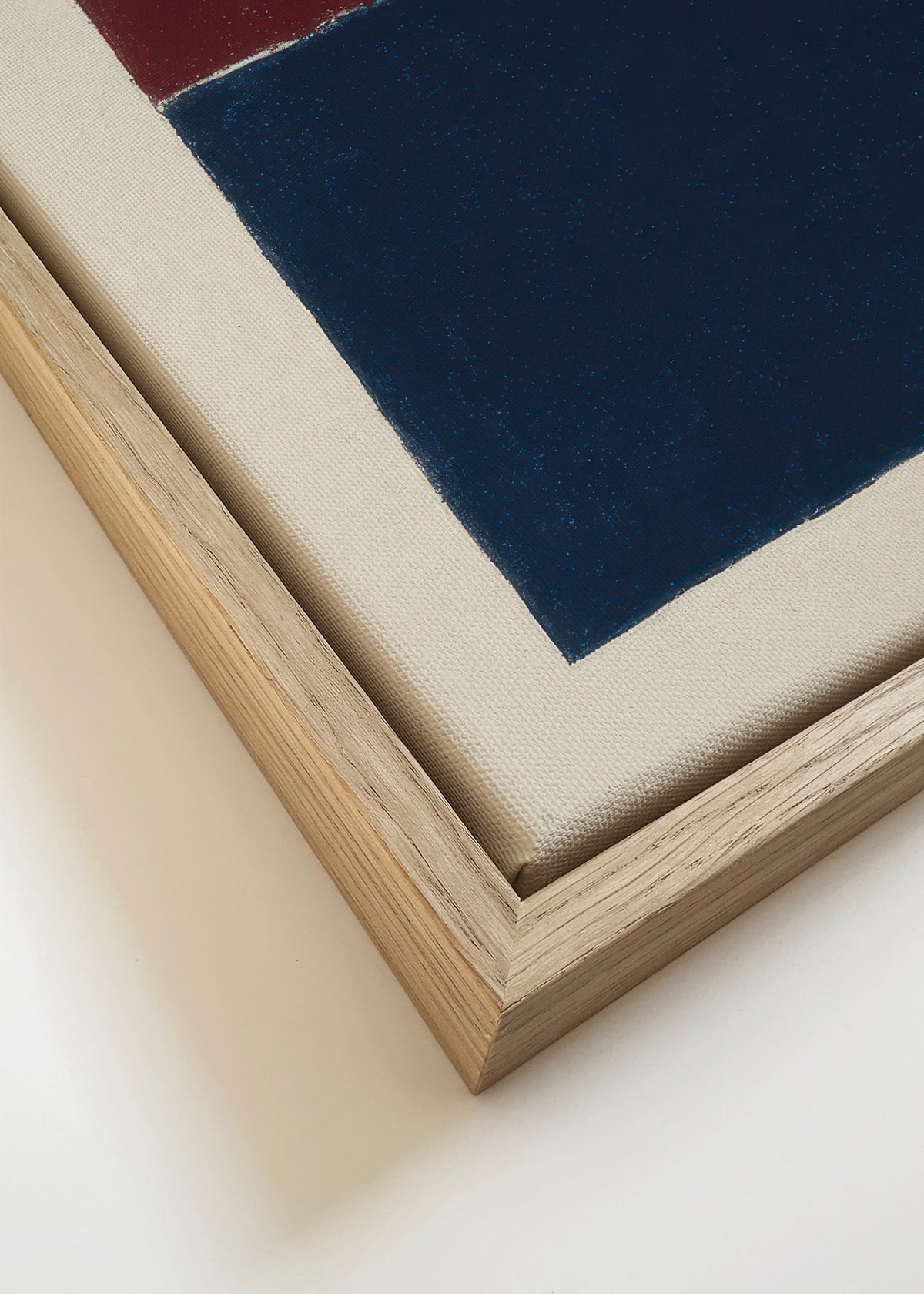 Divided Deep - Framed canvas detail