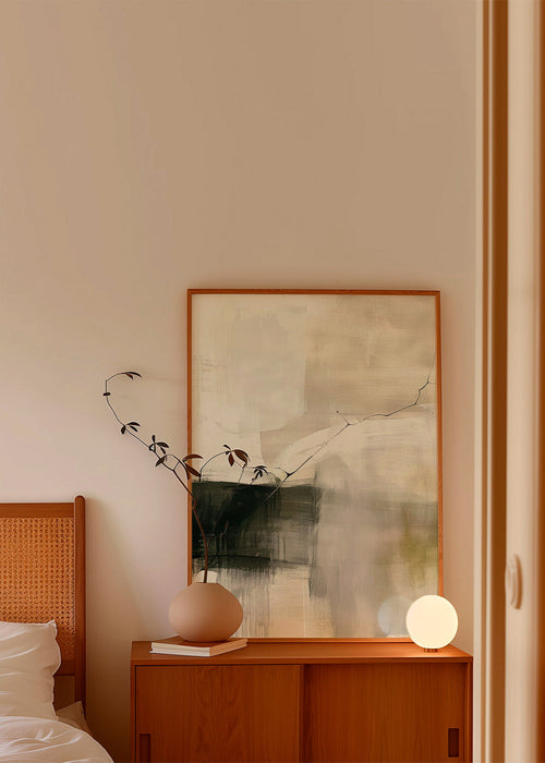 Abstract kunstwerk met zachte horizon – Product1