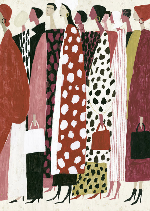 The Fashion Crowd - Obra sin marco