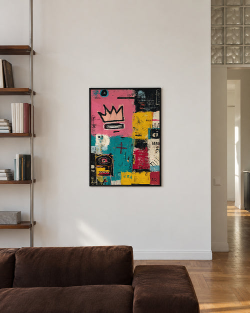 Crown District - Framed poster in an interior