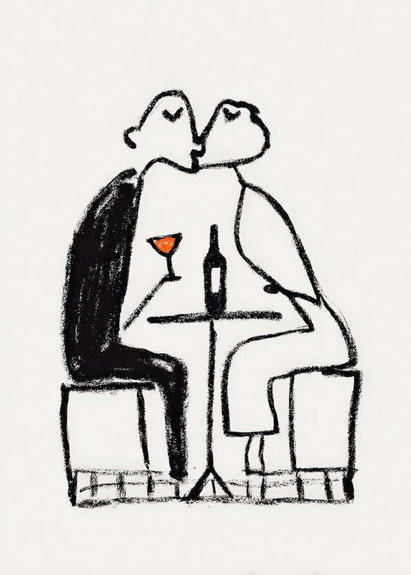 Keuken kunst: koppel met wijn