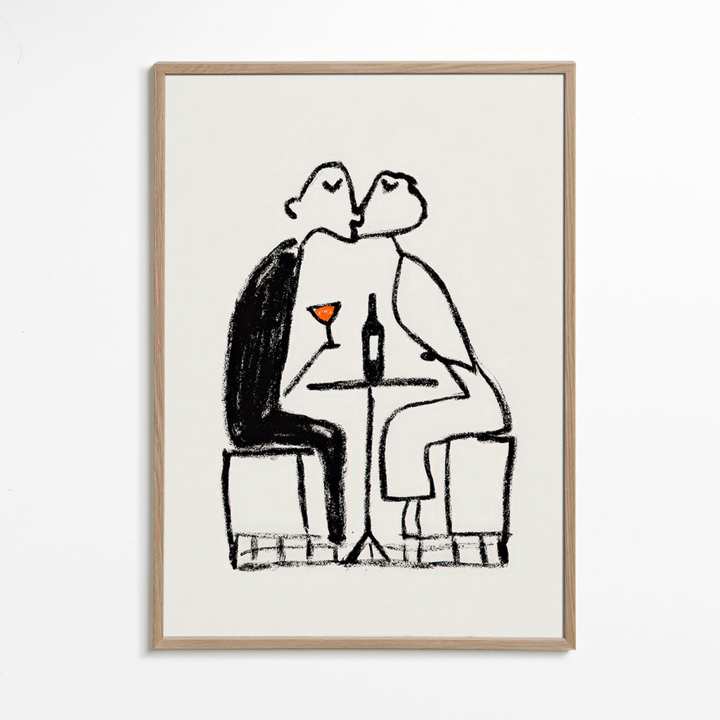 Keuken kunst: koppel met wijn