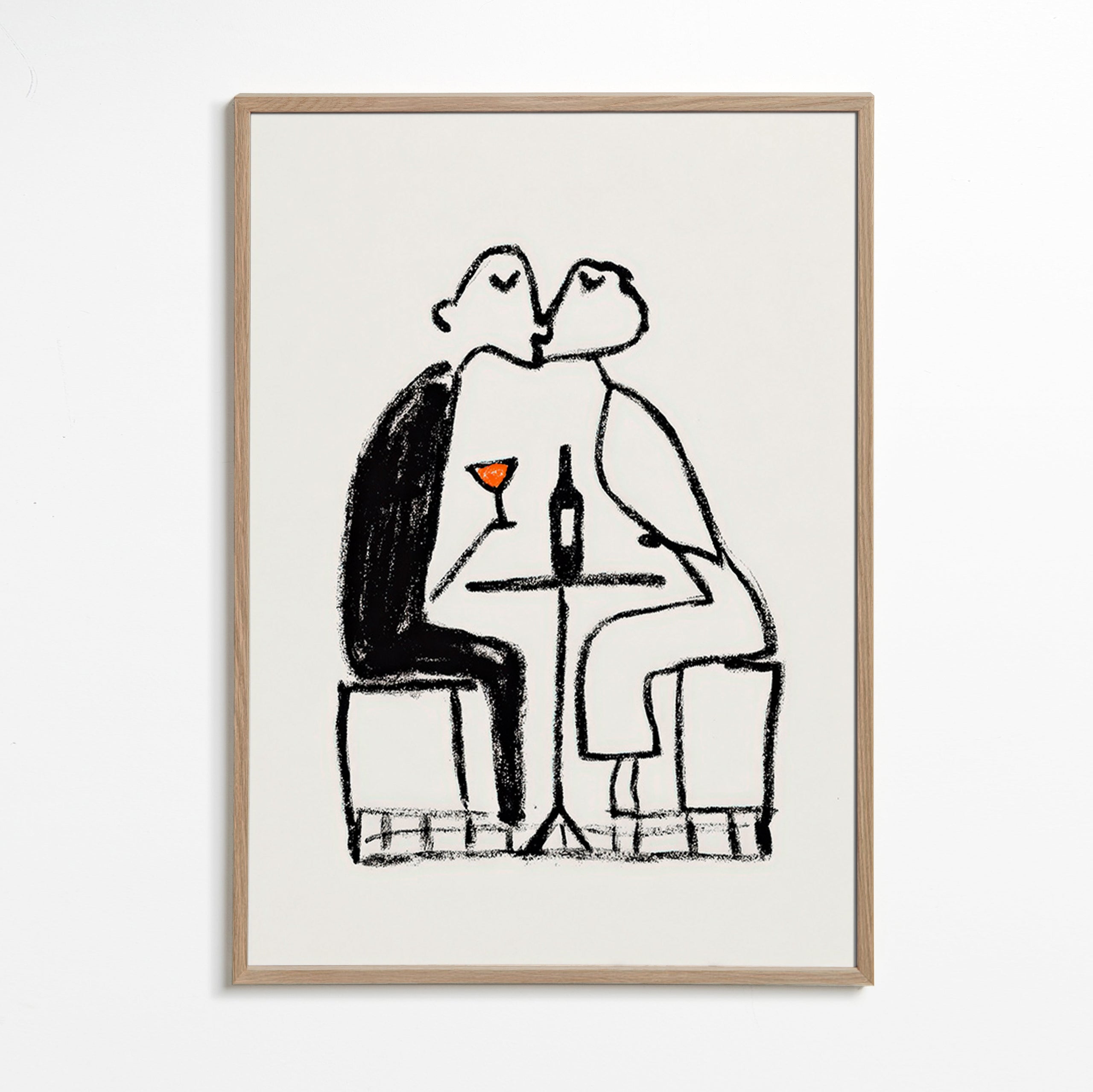 Keuken kunst: koppel met wijn