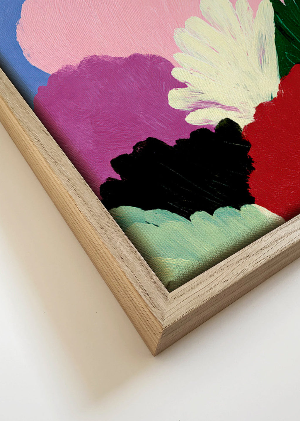 Botanische poster Bloomscape met abstracte bloemen