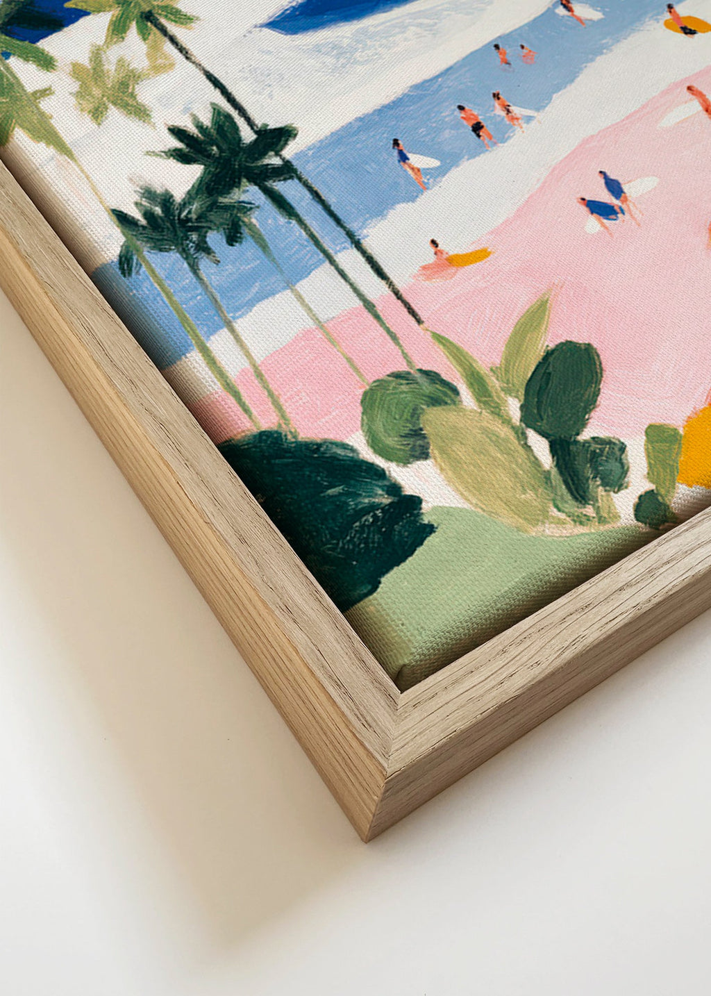 Cuadro de paisaje strand en surf