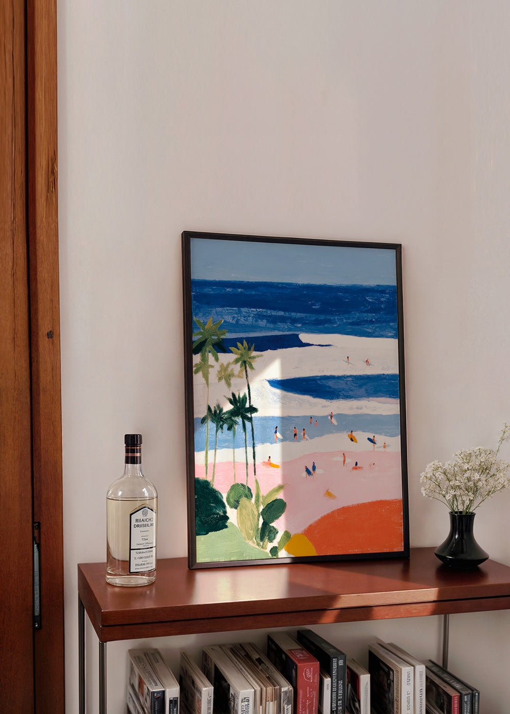 Cuadro de paisaje strand en surf