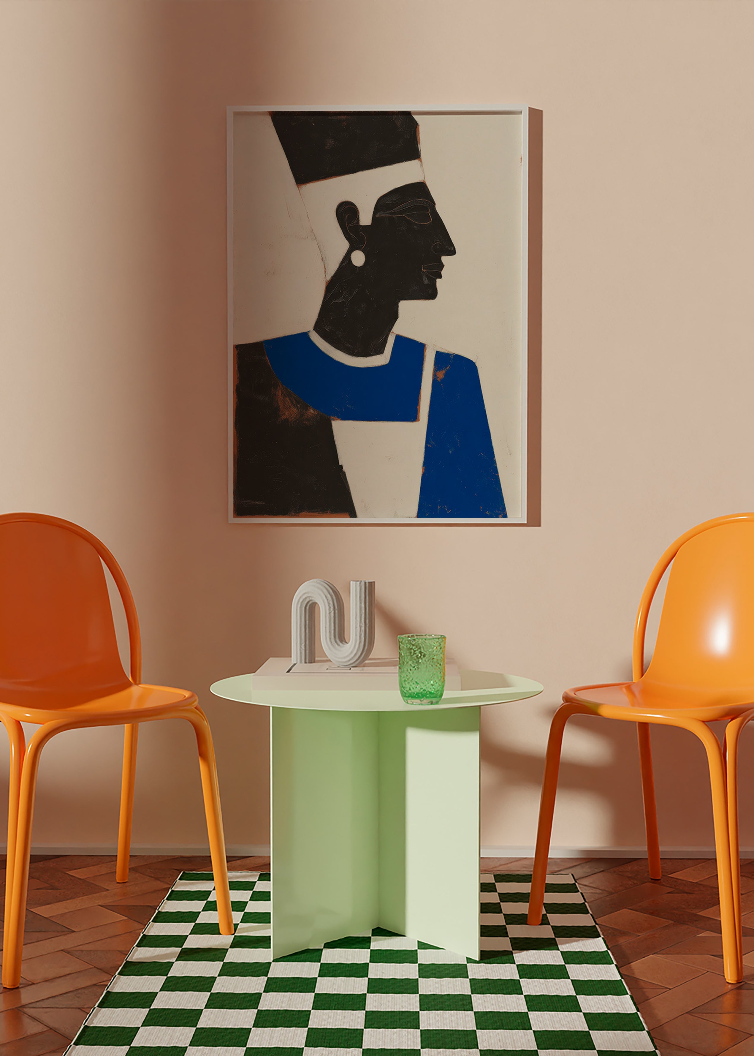 Illustratie Egyptisch profiel
