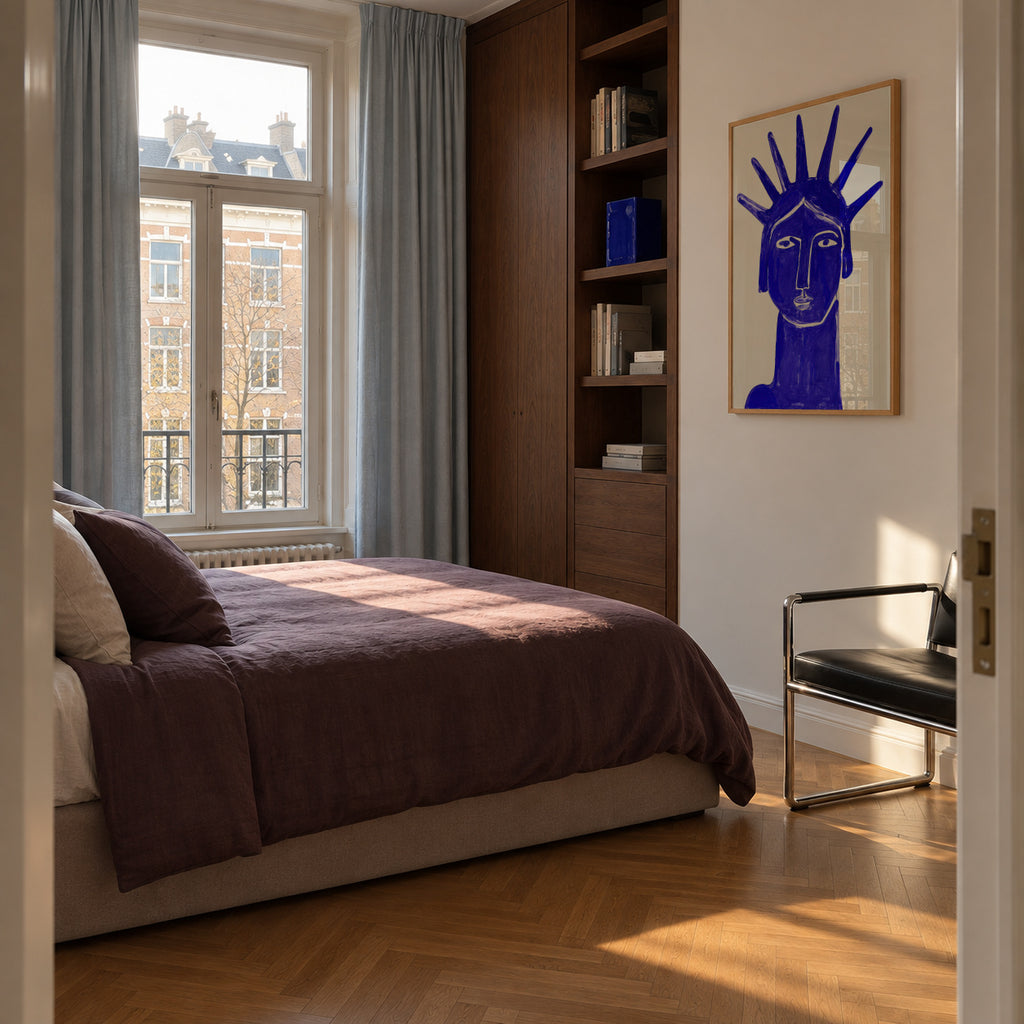 Electric Head - Framed poster in an interior