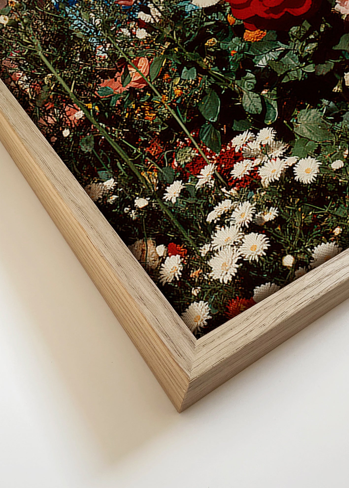 Botanische poster: tuin in bloei