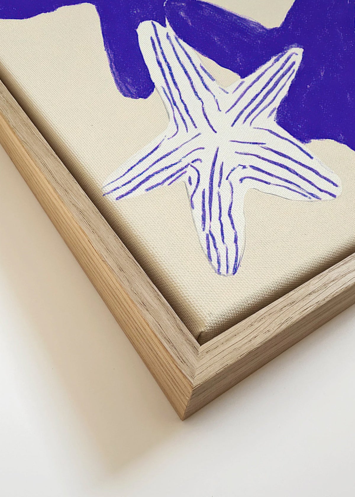 Zeesterren in indigo