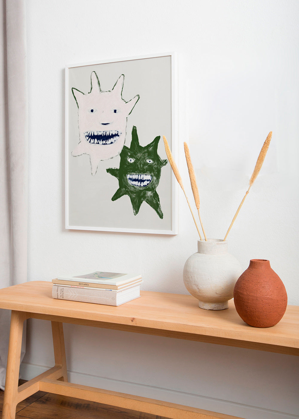 Illustratie tweelingmonsters