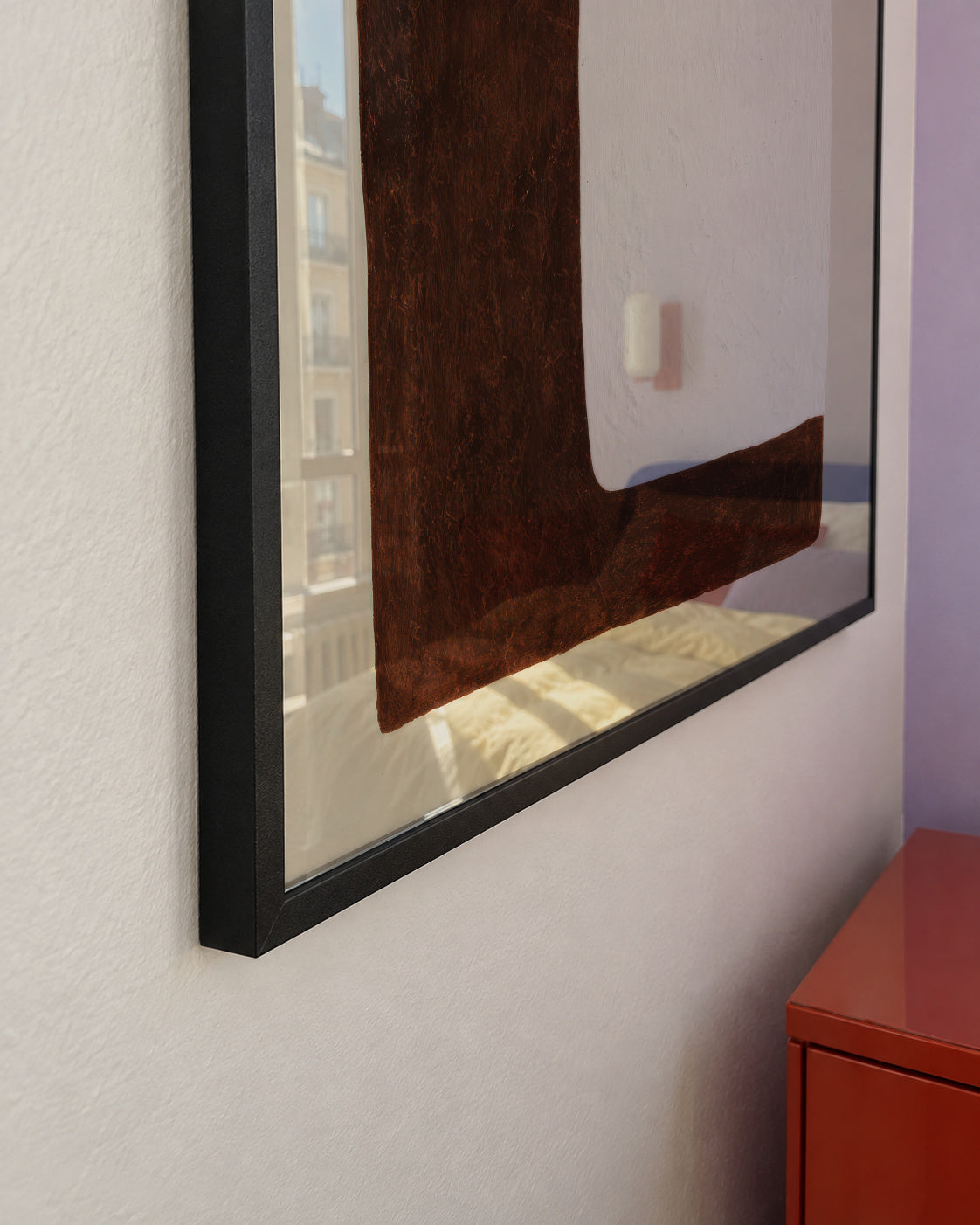 Chocolate Form - Framed poster detail