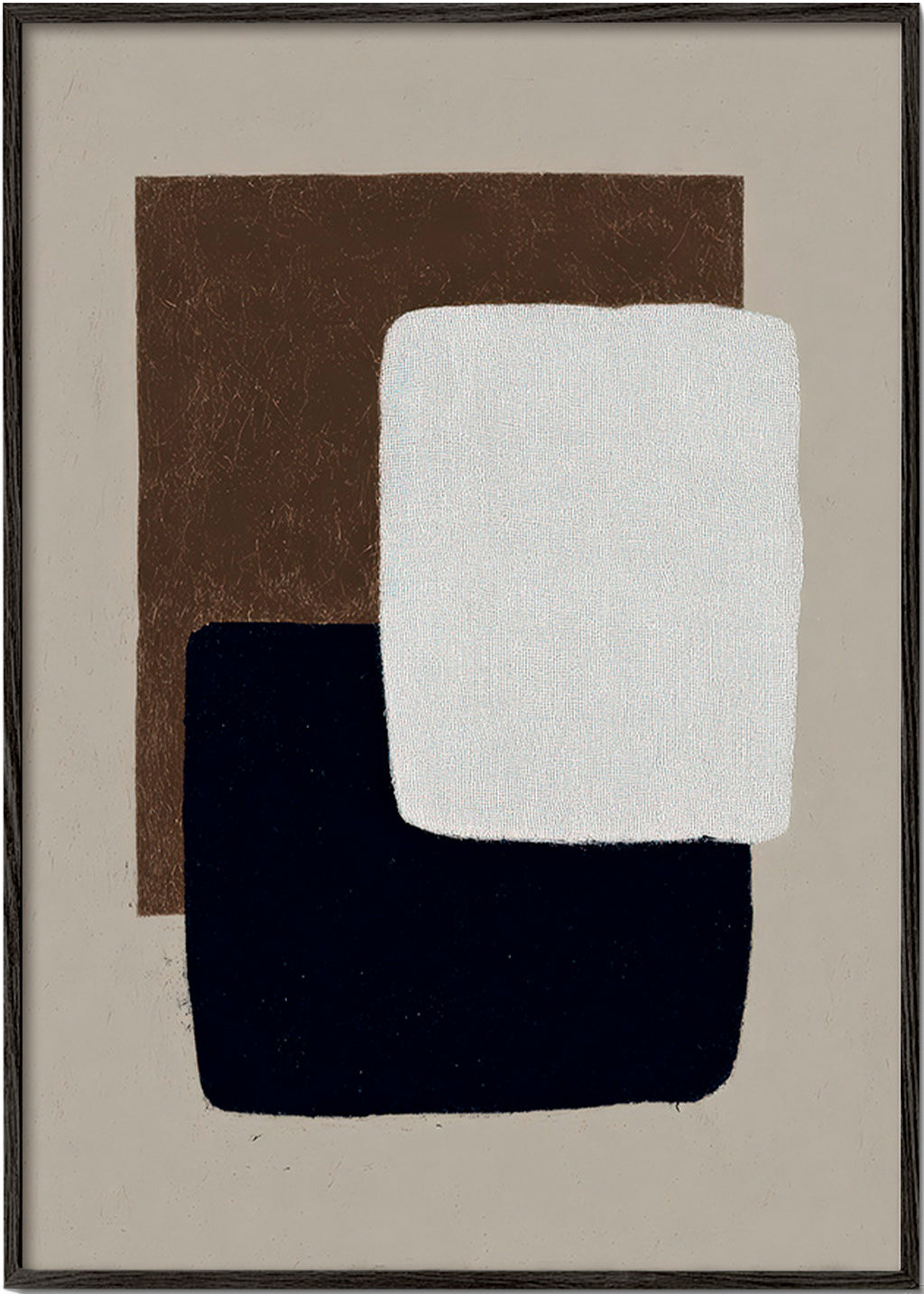Abstract kunst overlappende rechthoeken
