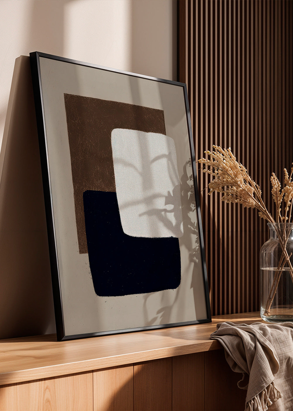 Abstract kunst overlappende rechthoeken