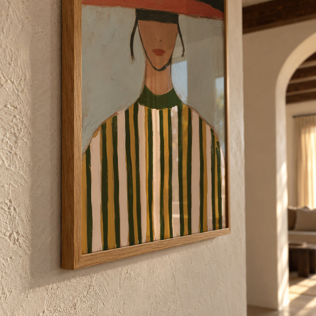 Wide Brim - Framed poster detail