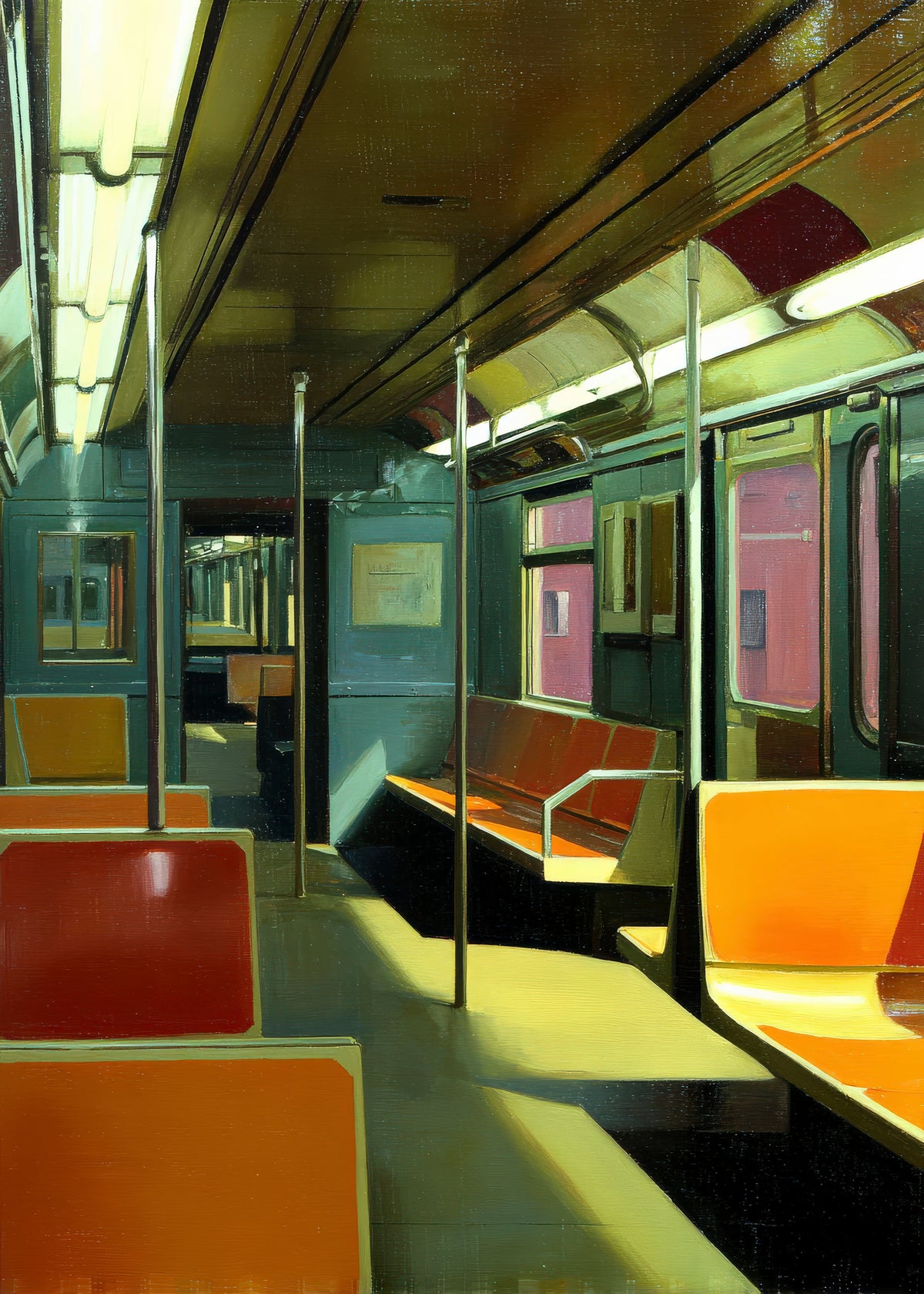 Last Train Home - Unframed art print