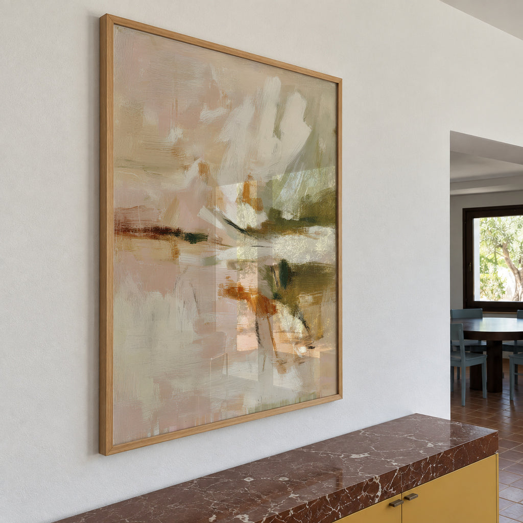 Ivory Motion - Framed poster in an interior