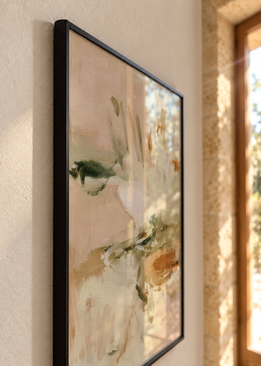 Water Reflection - Framed poster detail