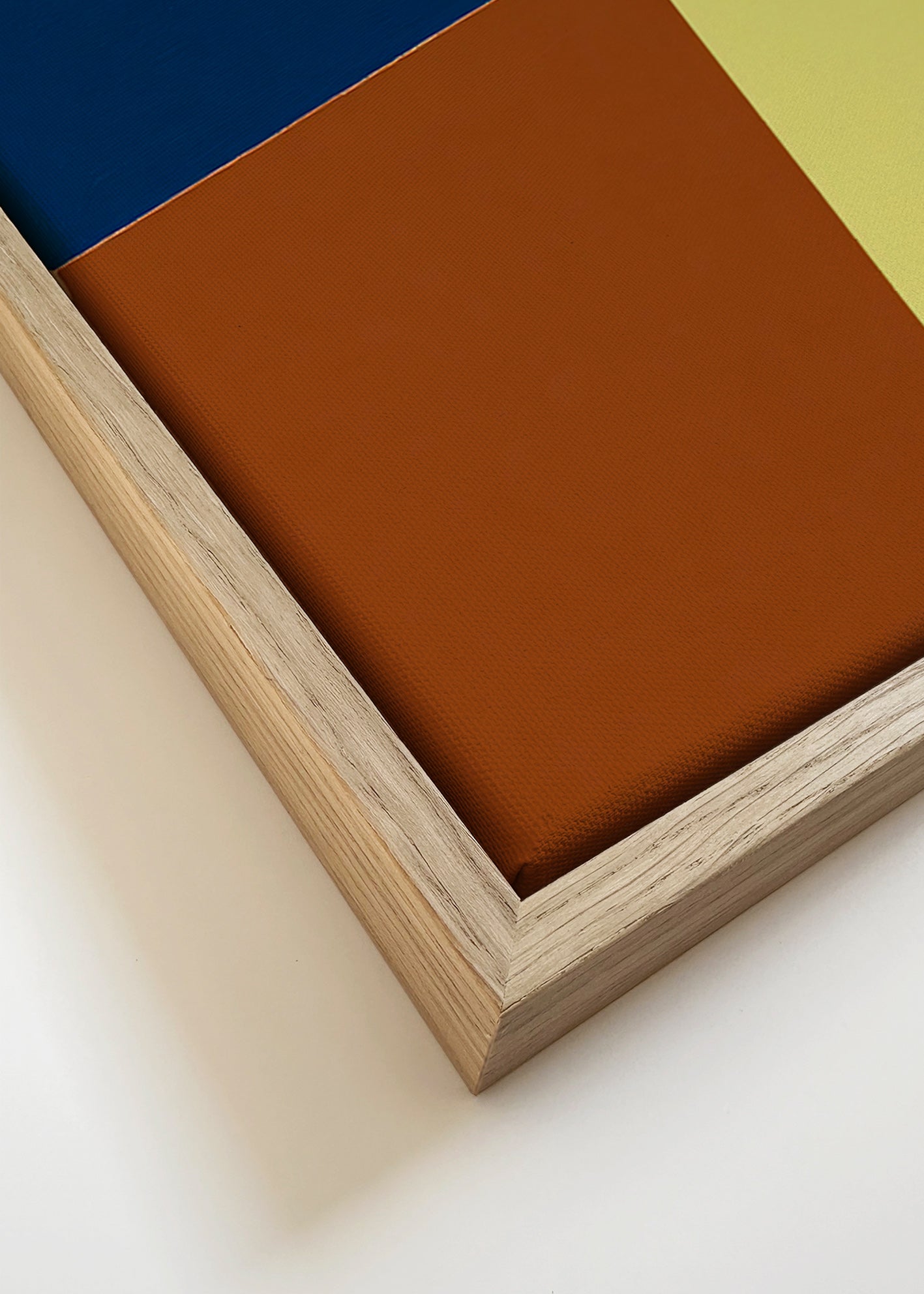 Geometrische poster met kleurvlakken