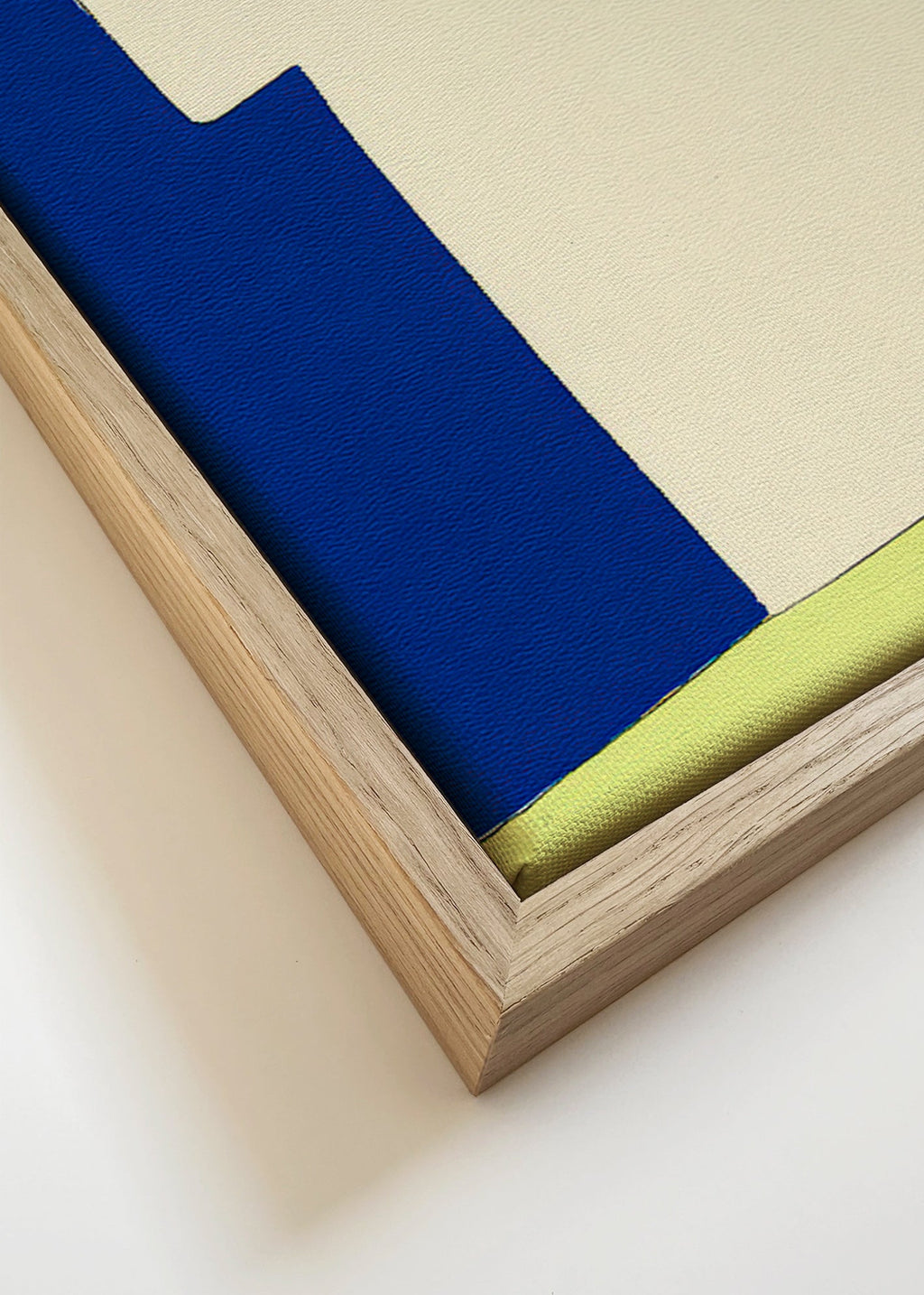 Abstract kunstwerk met zachte vormen