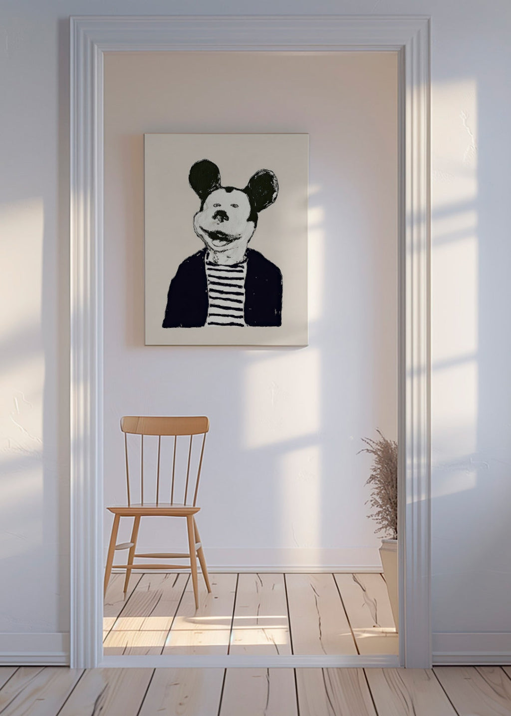 Illustratie muis heer